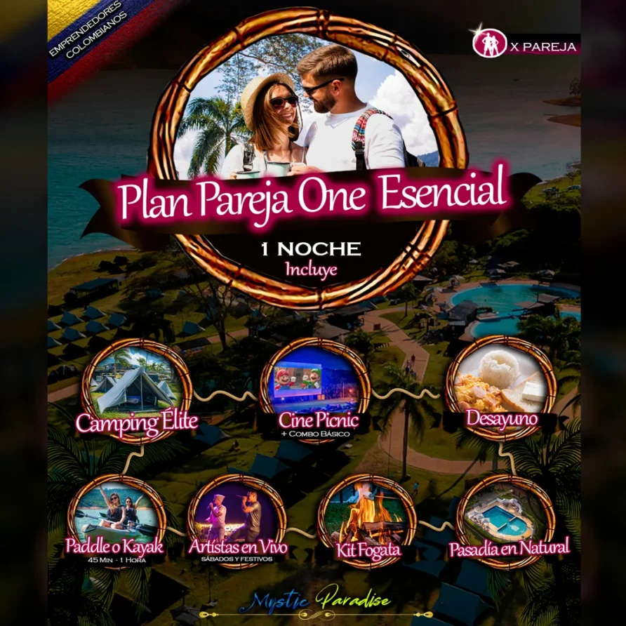 Plan Pareja One Esencial (2 Dias – 1 noche)