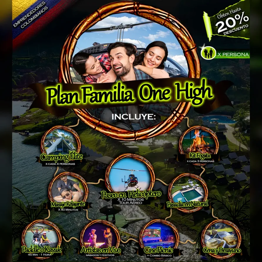 Plan Familia One High (1 noche)